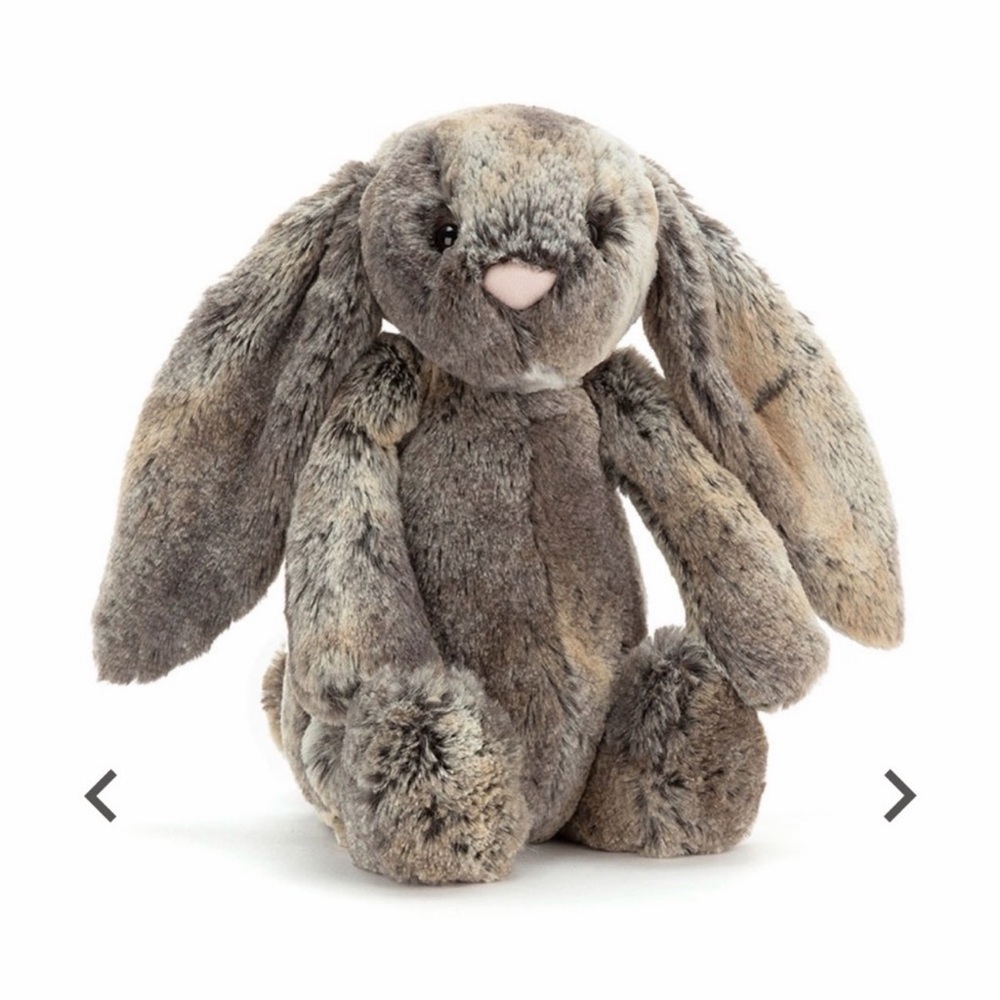 Jellycat Bashful Woodland Bunny Medium 12" Plush Retired Stuffed Animal